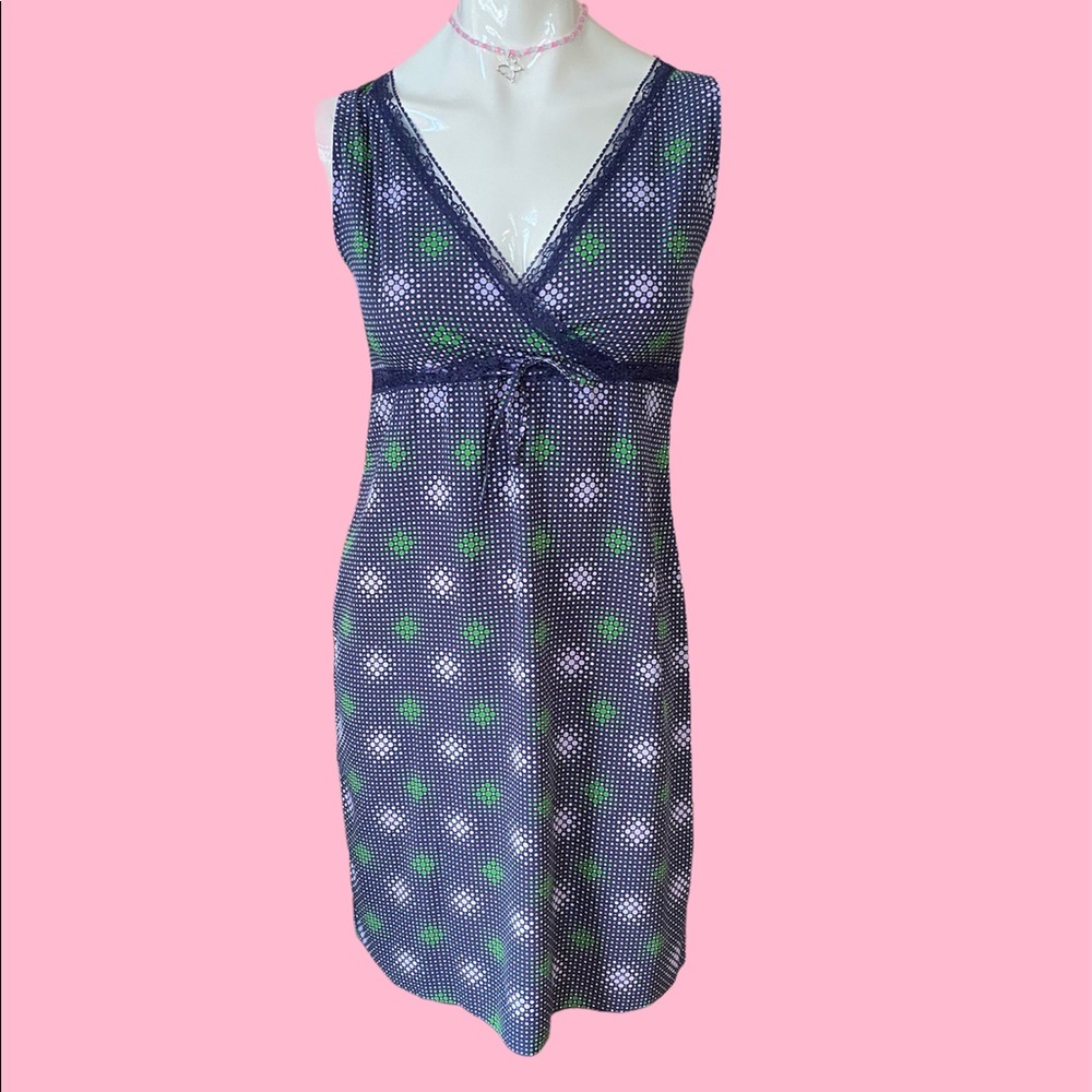 Vintage 90s Empire Waist Spring Dress 1